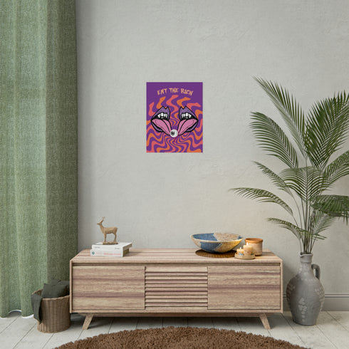 Eat the Rich Fine Art Print